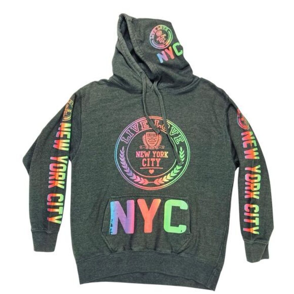 Popular‎ Apparel Oversized Hoodie Women S Grunge Y2k Sporty Comfy Casual Pull On